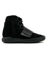Мужские черные замшевые кроссовки от adidas YEEZY