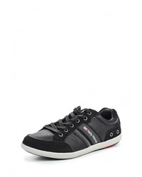 Мужские черные замшевые кроссовки от Helly Hansen