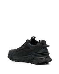 Мужские черные замшевые кроссовки от Moncler