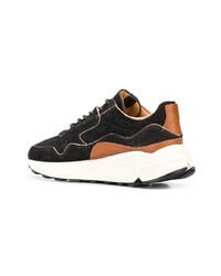 Мужские черные замшевые кроссовки от Buttero