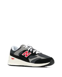 Мужские черные замшевые кроссовки от New Balance