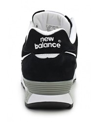 Мужские черные замшевые кроссовки от New Balance