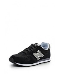 Мужские черные замшевые кроссовки от New Balance