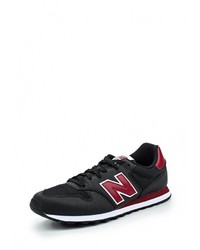 Мужские черные замшевые кроссовки от New Balance