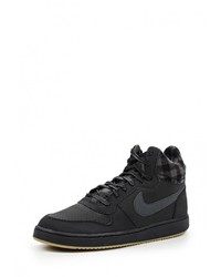 Мужские черные замшевые кроссовки от Nike