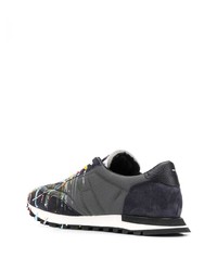 Мужские черные замшевые кроссовки от Maison Margiela