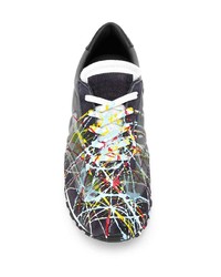 Мужские черные замшевые кроссовки от Maison Margiela