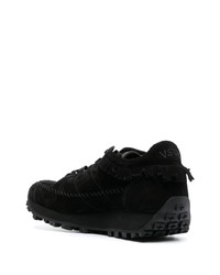 Мужские черные замшевые кроссовки от VISVIM