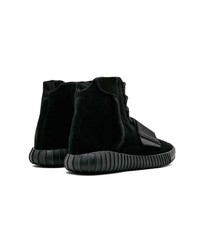 Мужские черные замшевые кроссовки от adidas YEEZY