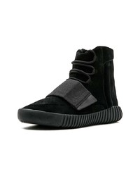 Мужские черные замшевые кроссовки от adidas YEEZY