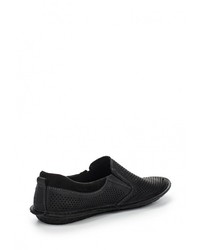 Мужские черные замшевые лоферы от Calipso