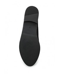 Женские черные замшевые лоферы от Catisa