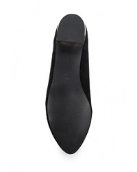 Женские черные замшевые лоферы от Coco Perla