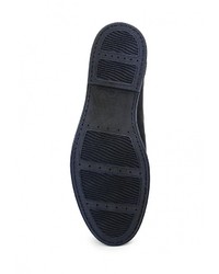 Мужские черные замшевые лоферы от Covani