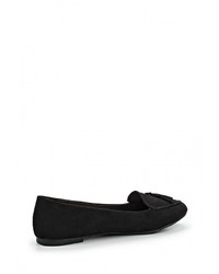 Женские черные замшевые лоферы от Dorothy Perkins