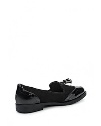 Женские черные замшевые лоферы от Dorothy Perkins