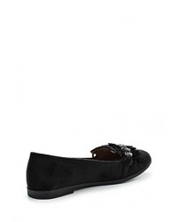 Женские черные замшевые лоферы от Fiori&amp;Spine