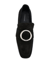 Мужские черные замшевые лоферы от Dorateymur