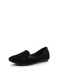 Женские черные замшевые лоферы от LOST INK