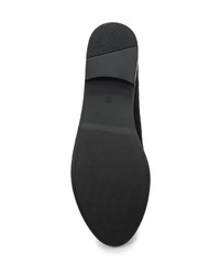 Женские черные замшевые лоферы от Super Mode