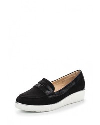 Женские черные замшевые лоферы от Tom &amp; Eva