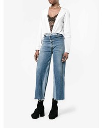 Черные замшевые массивные ботильоны от Dorateymur