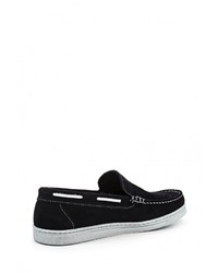 Мужские черные замшевые мокасины от Beppi