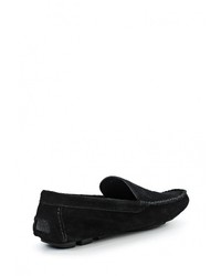 Мужские черные замшевые мокасины от iD active