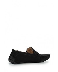 Мужские черные замшевые мокасины от Keddo