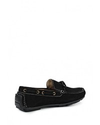 Мужские черные замшевые мокасины от Moza-X