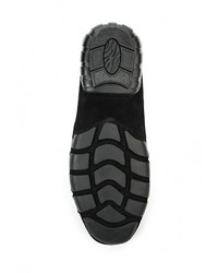 Мужские черные замшевые мокасины от Valley