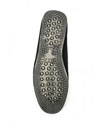 Мужские черные замшевые мокасины от Valley