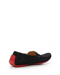 Мужские черные замшевые мокасины от Vitacci