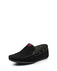 Мужские черные замшевые мокасины от WS Shoes