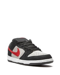 Мужские черные замшевые низкие кеды с принтом от Nike