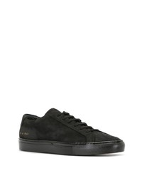 Мужские черные замшевые низкие кеды от Common Projects