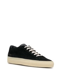 Мужские черные замшевые низкие кеды от Common Projects