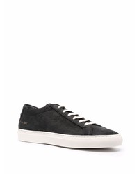 Мужские черные замшевые низкие кеды от Common Projects