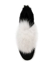 Женские черные замшевые низкие кеды от Mr & Mrs Italy