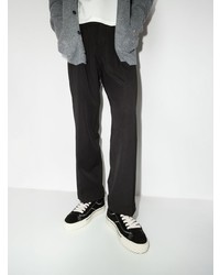 Мужские черные замшевые низкие кеды от Represent