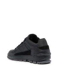 Мужские черные замшевые низкие кеды от Axel Arigato