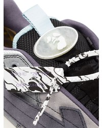 Мужские черные замшевые низкие кеды от Off-White