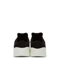 Мужские черные замшевые низкие кеды от Essentials