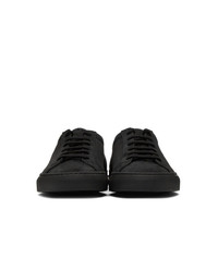 Мужские черные замшевые низкие кеды от Common Projects