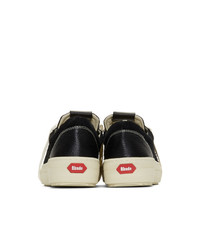 Мужские черные замшевые низкие кеды от Rhude