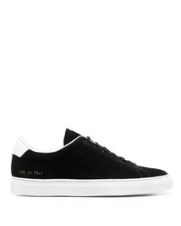 Мужские черные замшевые низкие кеды от Common Projects