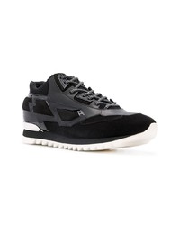 Мужские черные замшевые низкие кеды от Les Hommes