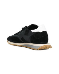 Мужские черные замшевые низкие кеды от Ghoud