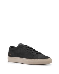 Мужские черные замшевые низкие кеды от Common Projects