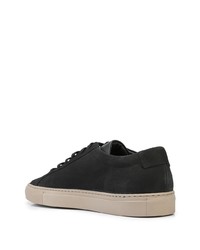 Мужские черные замшевые низкие кеды от Common Projects